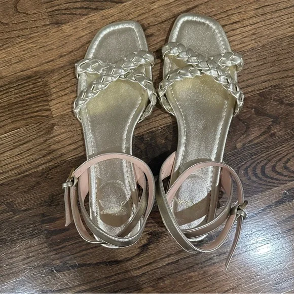New without box- J.Crew Abbie Braided Sandals - Picture 3 of 4